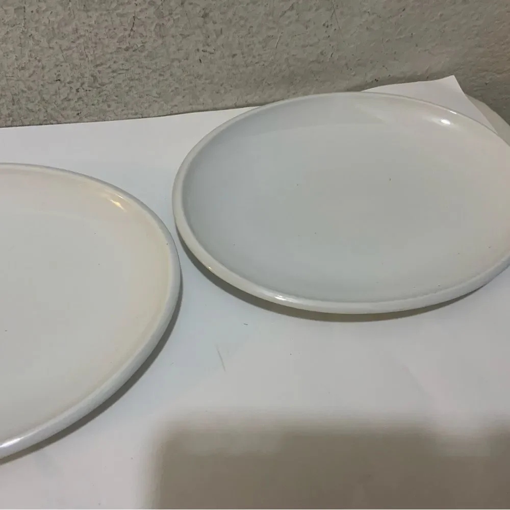 Crate and Barrel Oval Platter 10x7.5 “ Serving Platters – Set of 2
